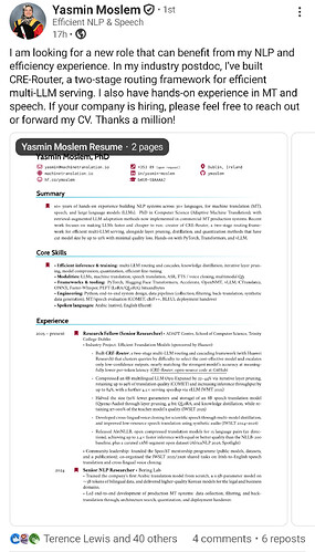 LinkedIn post